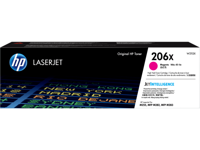 HP 206X W2113X Original Magenta Toner Cartridge High Yield
