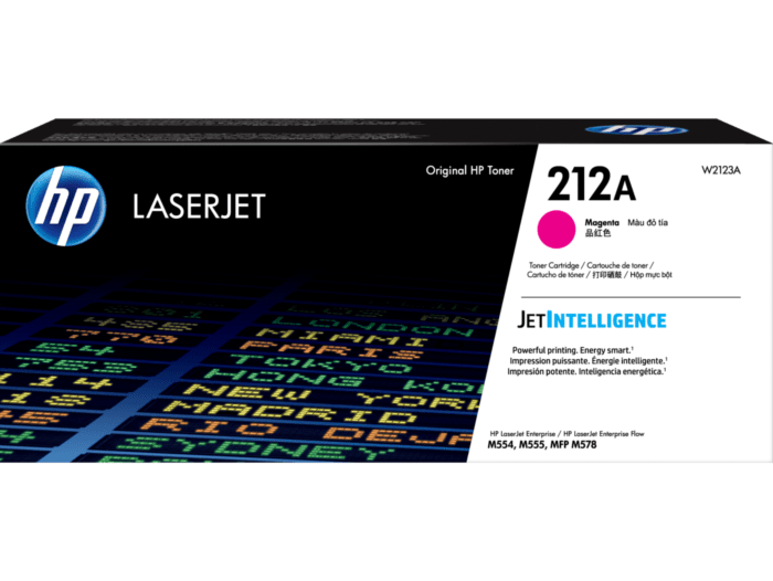 HP 212A W2123A Original Magenta Toner Cartridge