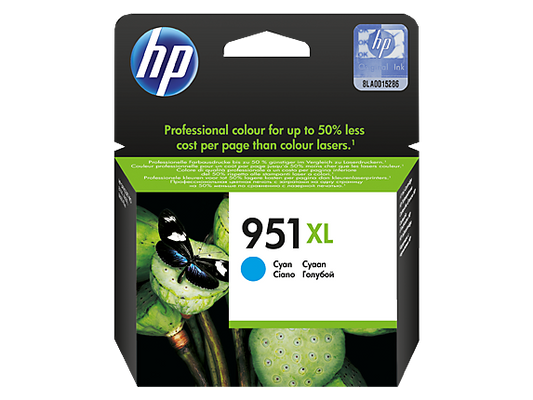 HP 951XL Original Cyan Ink Cartridge (CN046AC) High Yield