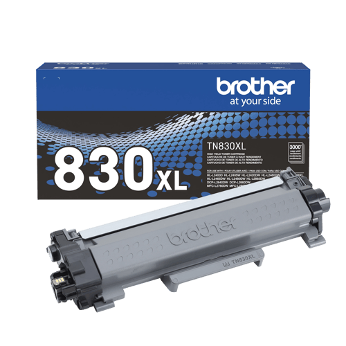 Brother Cartouche de toner noir TN830XL