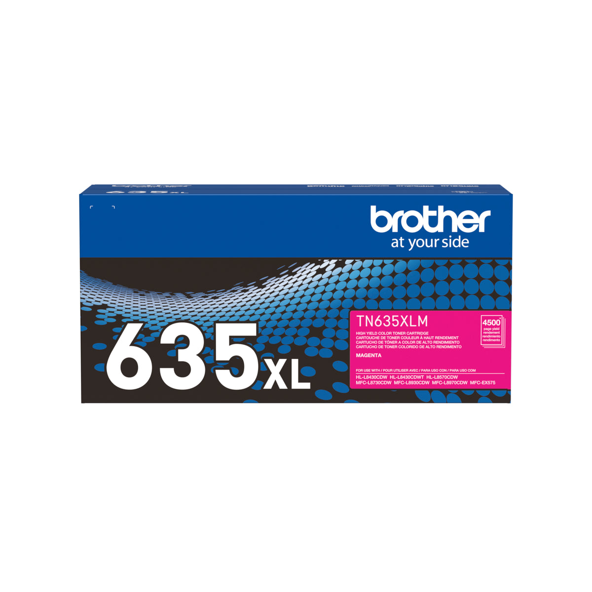 Brother TN635XL Original Magenta Toner Cartridge High Yield