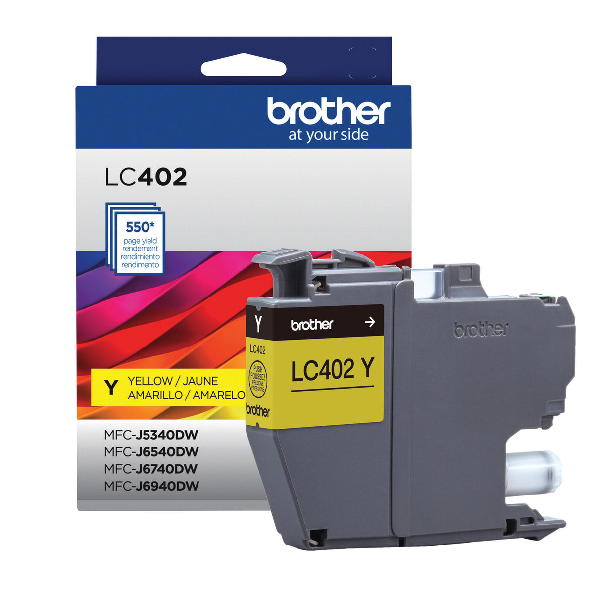 Brother LC402 Original Yellow Ink Cartridge