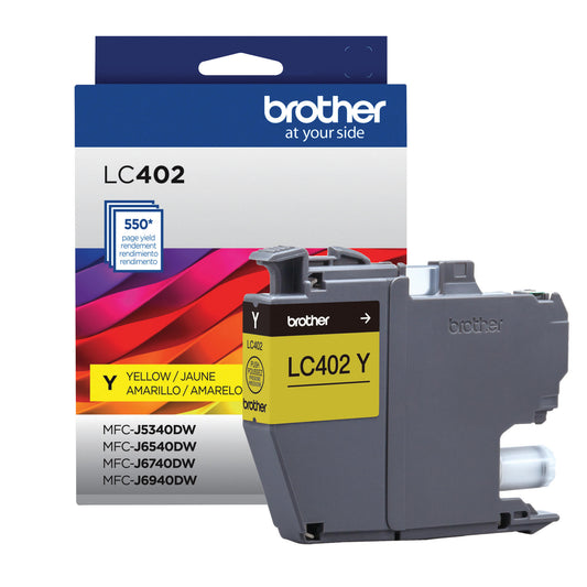 Brother LC402 Original Yellow Ink Cartridge
