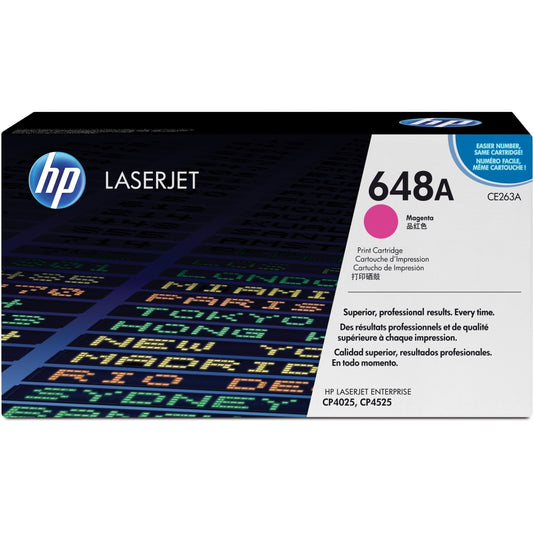 HP 648A CE263A Original Magenta Toner Cartridge