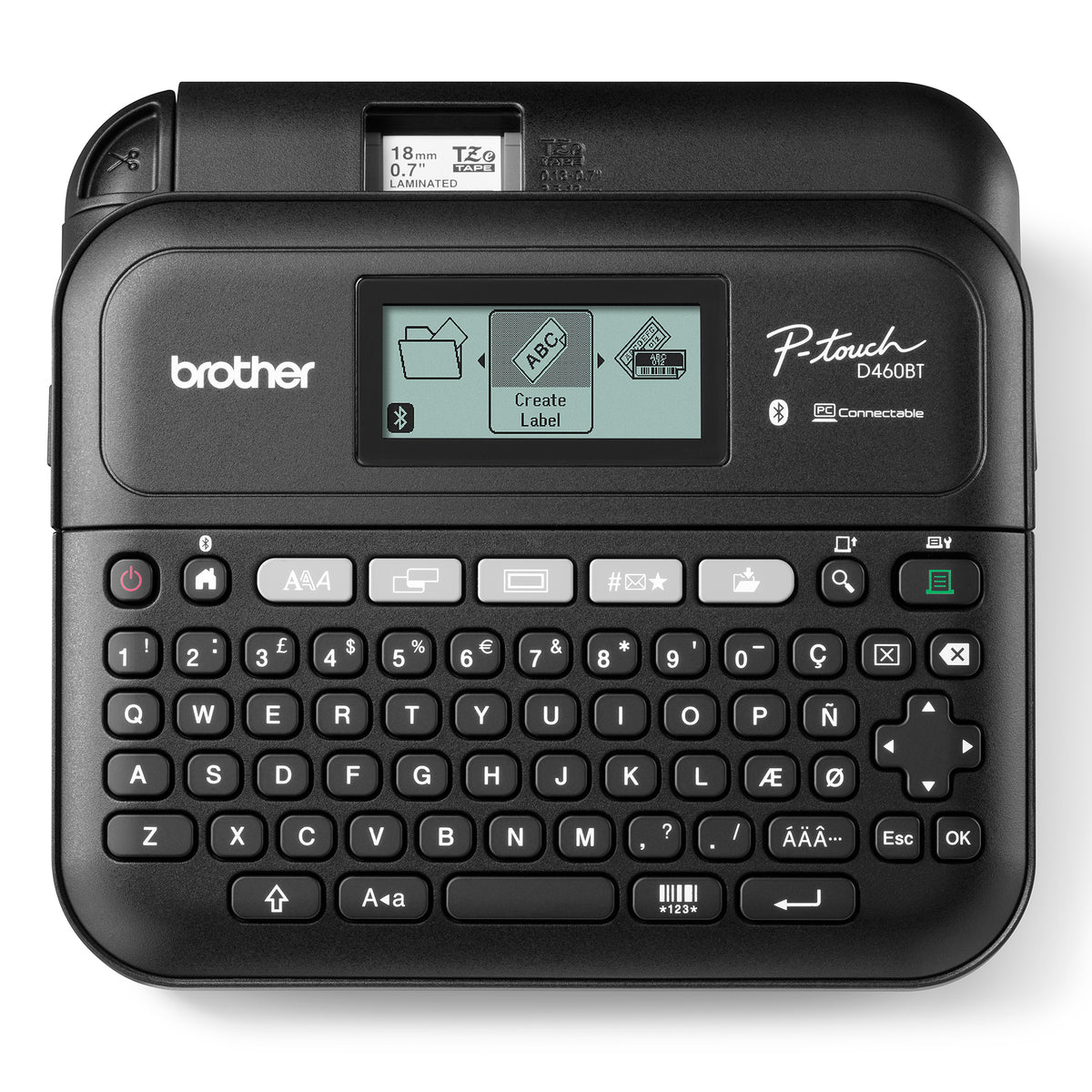 BROTHER LABEL MAKER PTD460BT