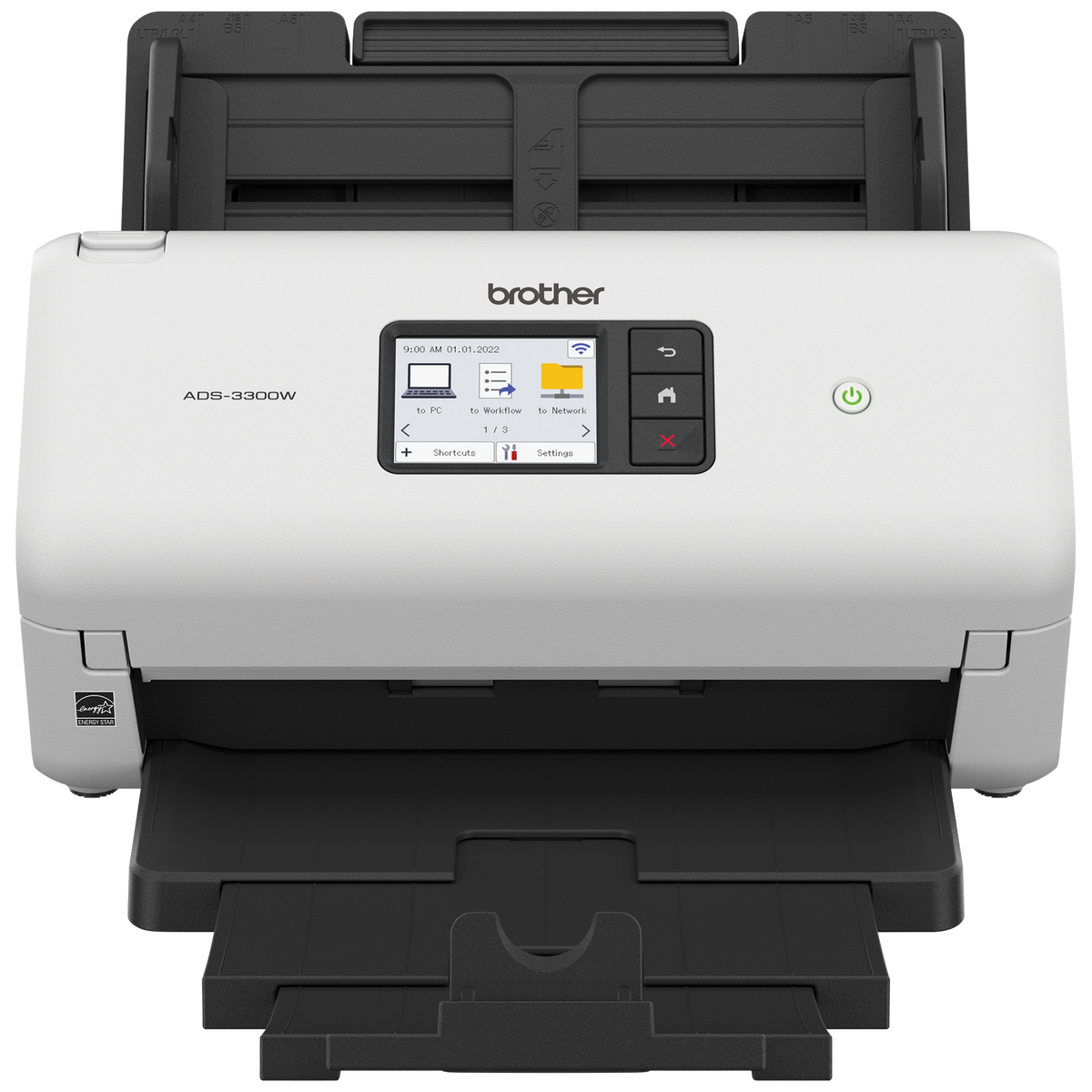 BROTHER SCANNER ADS3300W DESKTOP WIRELESS HIGH-SPEED