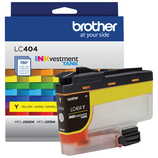Brother LC404 Original Yellow Ink Cartridge