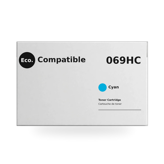 Eco.Compatible Canon 069HC  Cyan Toner Cartridge High Yield