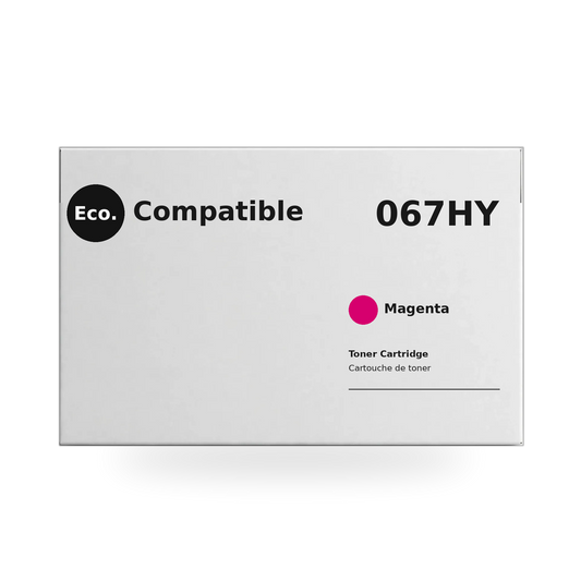 Eco.Compatible Canon 067HY  Magenta Toner Cartridge High Yield