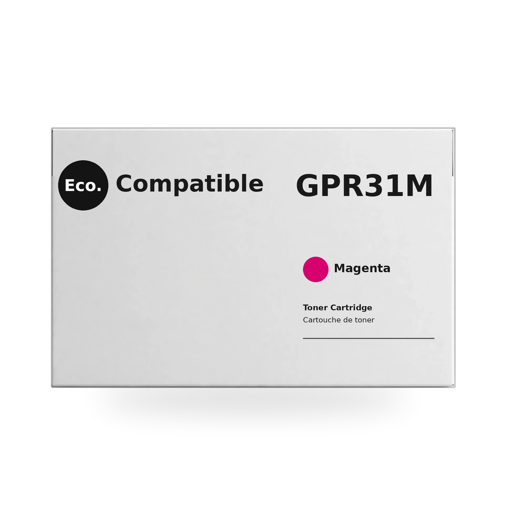 Eco.Compatible  Canon GPR31M  Magenta Toner Cartridge