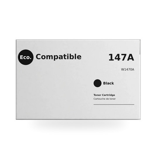 Eco.Compatible  HP 147A W1470A  Black Toner Cartridge
