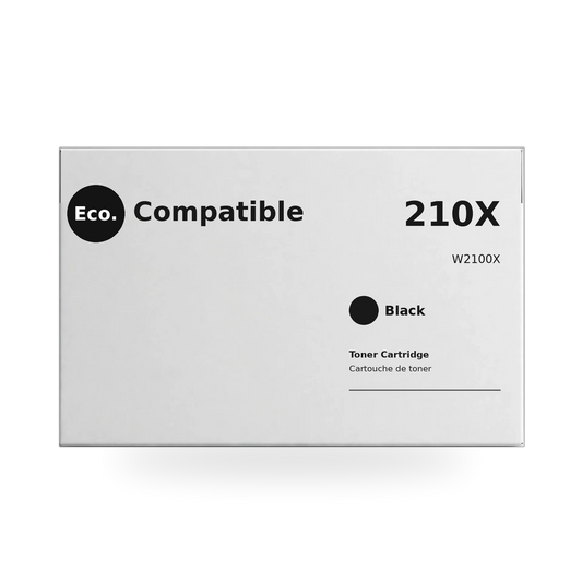 Eco.Compatible  HP 210X W2100X  Black Toner Cartridge