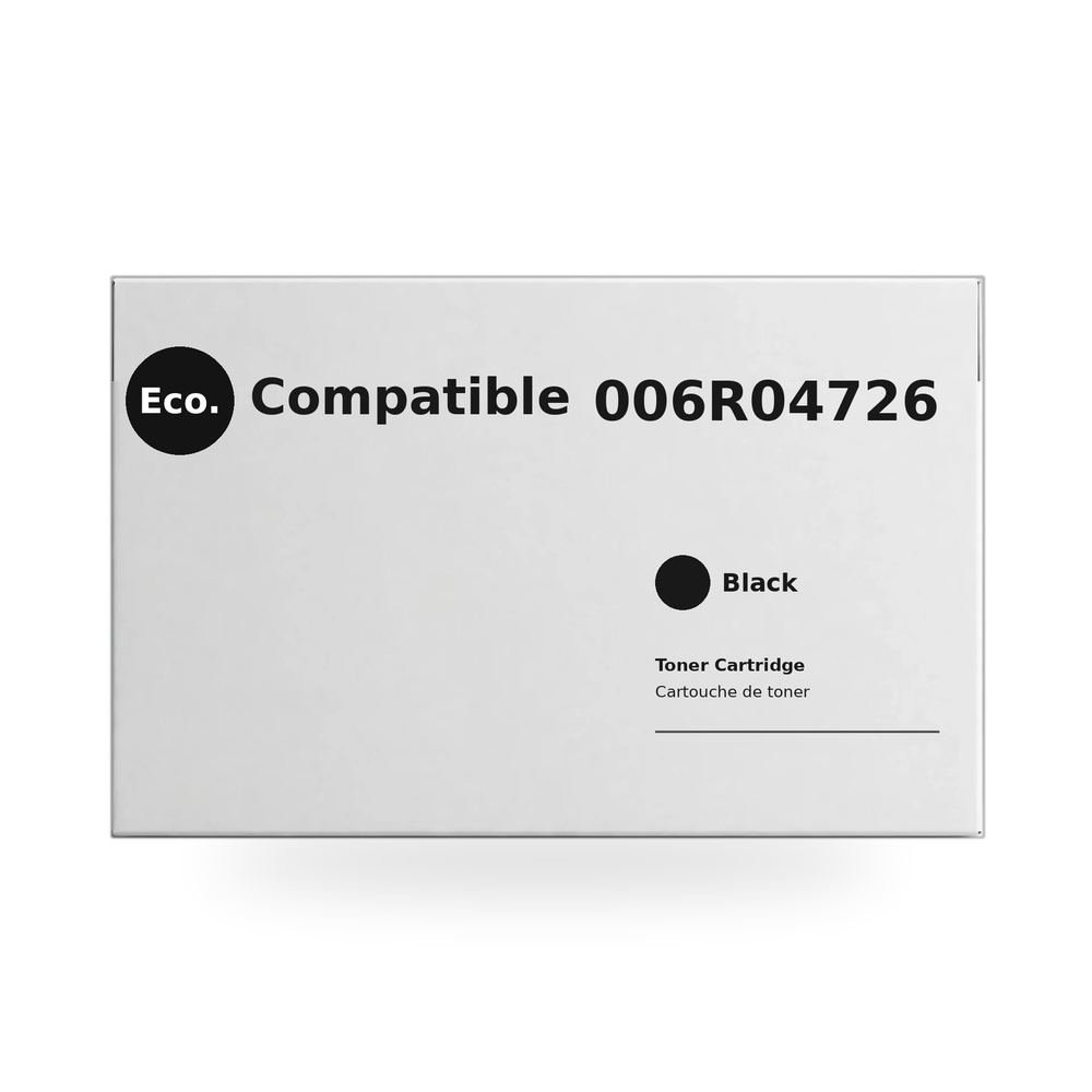 Eco.Compatible  Xerox 006R04726  Black Toner Cartridge