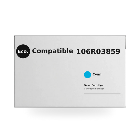 Eco.Compatible  Xerox 106R03859  Cyan Toner Cartridge