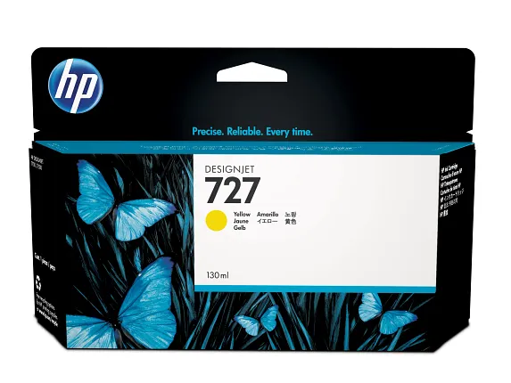 HP INKJET 727 YELLOW (B3P21A) DESIGNJET T2530 130ML