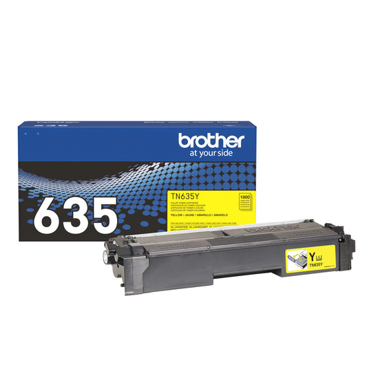 Brother TN635 Original Yellow Toner Cartridge