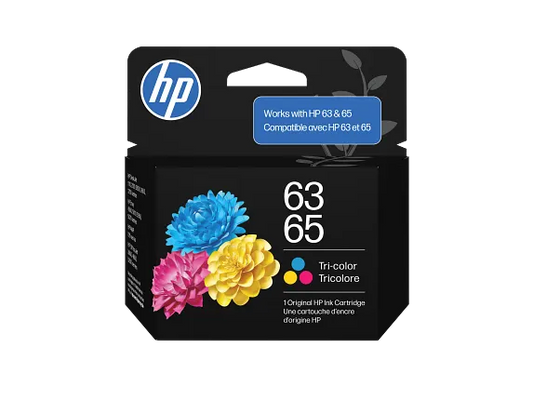 HP 63 Original Tricolor Ink Cartridge (B7RT2AN)