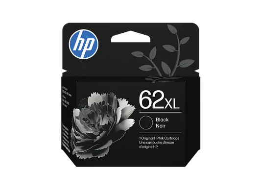 HP 62XL Original Black Ink Cartridge (C2P05A) High Yield