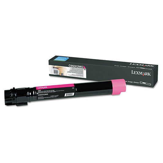 Lexmark C950X2MG Original Magenta Toner Cartridge High Yield