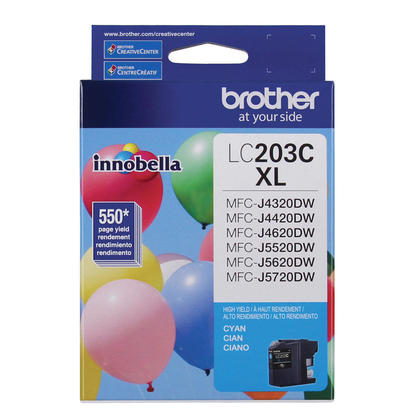 Brother LC203 Original Cyan Ink Cartridge High Yield