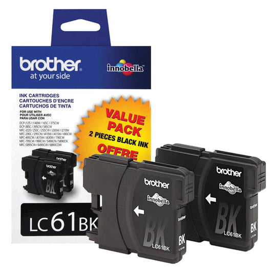 Brother LC61 Original Black Ink Cartridge