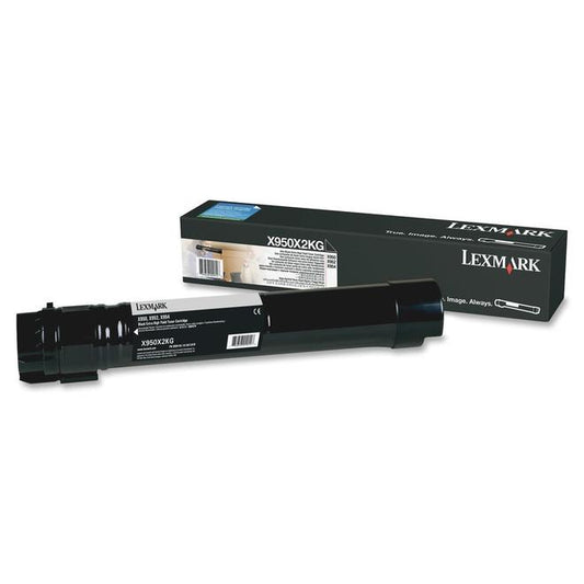 Lexmark X950X2KG Original Black Toner Cartridge High Yield