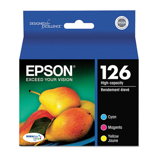 Epson T126520 Original Colour Ink Cartridge Combo Pack, High Yield C/M/Y