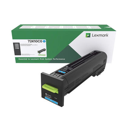 Lexmark 72K10C0 Original Cyan Toner Cartridge