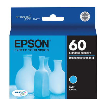 Epson T060220 Original Cyan Ink Cartridge