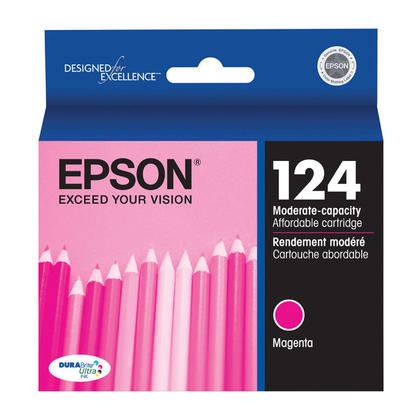 Epson T124320 Original Magenta Ink Cartridge