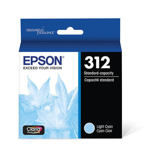Epson T312520-S Original Light Cyan Ink Cartridge, OEM, for Expression Photo XP-8500