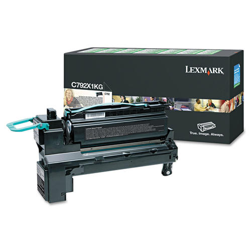 Lexmark C792X1KG Original Black Toner Cartridge High Yield