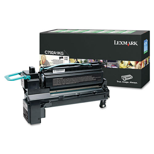 Lexmark C792A1KG Original Black Toner Cartridge - Return Program