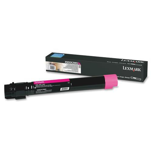 Lexmark X950X2MG Original Magenta Toner Cartridge High Yield