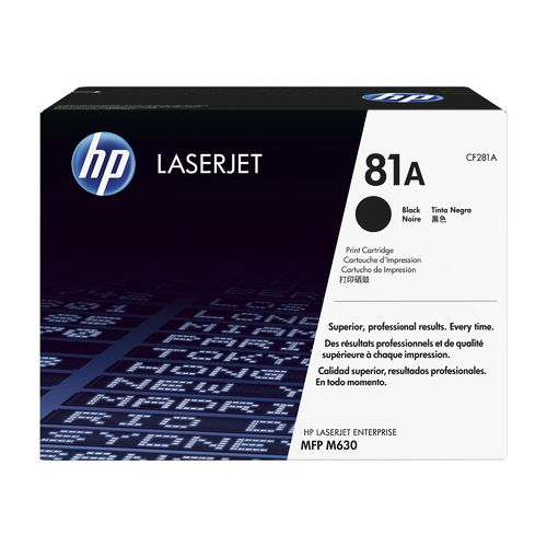 HP 81A CF281A Original Black Toner Cartridge