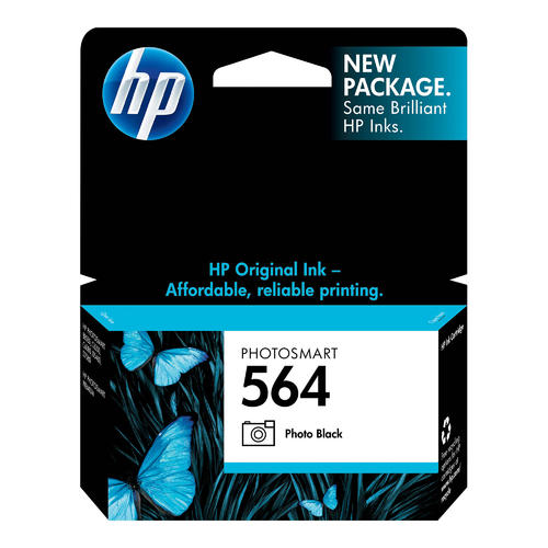 HP 564 Original Photo Black Ink Cartridge (CB317WC)