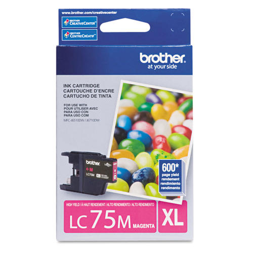 Brother jet d'encre LC75 magenta