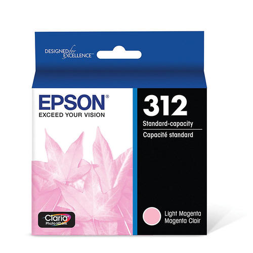 Epson T312620-S Original Light Magenta Ink Cartridge, OEM, for Expression Photo XP-8500