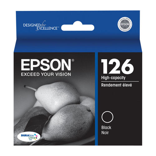 Epson T126120 Original Black Ink Cartridge, High Yield