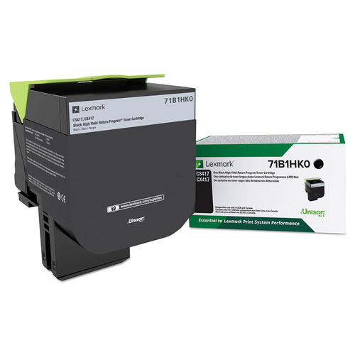 Lexmark 71B1HK0 Original Black Toner Cartridge - High Yield