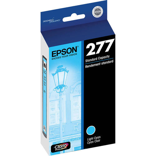 Epson T277520-S Original Light Cyan Ink Cartridge, OEM, for Expression Photo XP-850