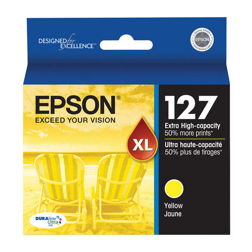 Epson T127420 Original Yellow Ink Cartridge Extra High Yield