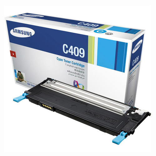 Samsung CLTC409S Original Cyan Toner Cartridge (SU008A)