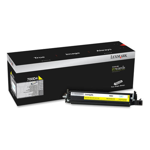 Lexmark 70C0D40 Original Yellow Developer Unit