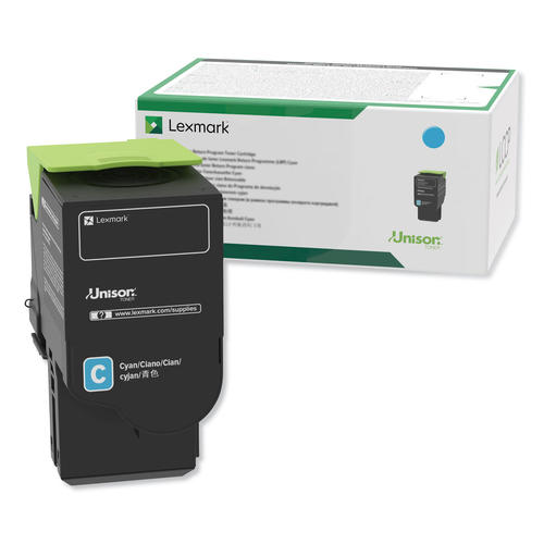 Lexmark 78C1XC0 Original Cyan Toner Cartridge - Extra High Yield