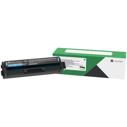 Lexmark C3210C0 Original Cyan Toner Cartridge - Return Program