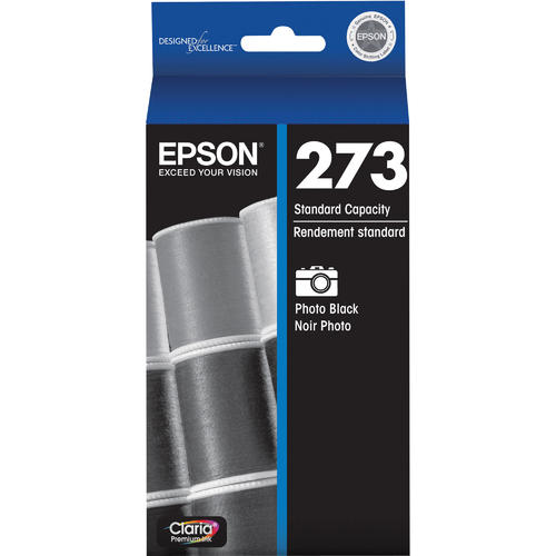 Epson T273120 Original Photo Black Ink Cartridge