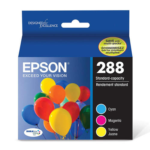 Epson T288520-S Original Ink Cartridge Combo (Cyan/Magenta/Yellow), OEM