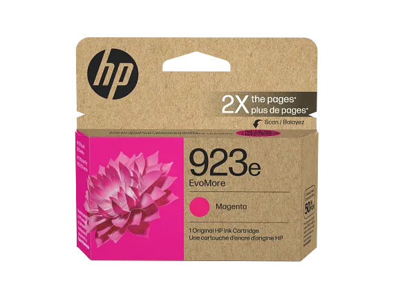 HP 923E Original Magenta Ink Cartridge (4K0T5LN)  High Yield