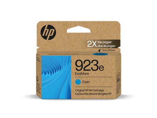 HP 923E Original Cyan Ink Cartridge (4K0T4LN) High Yield